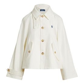 Pony Logo Oversized Twill Jacket