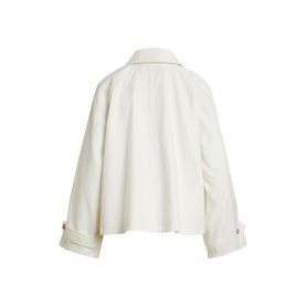 Pony Logo Oversized Twill Jacket