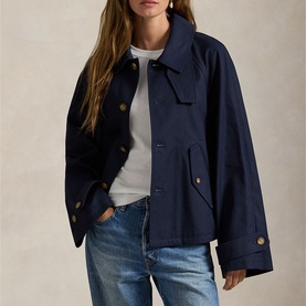 Flap Pocket Twill Jacket