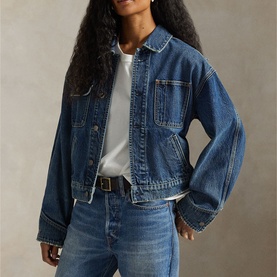 Patch Pocket Denim Jacket