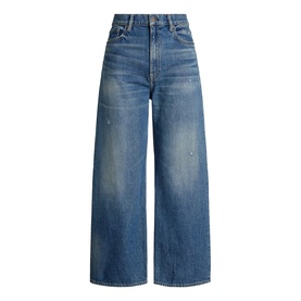 High-Rise Wide-Leg Cropped Jeans