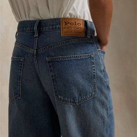 High-Rise Wide-Leg Cropped Jeans