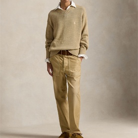 Polo Player Logo Pullover Sweater