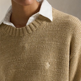 Polo Player Logo Pullover Sweater
