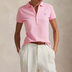 Pony Logo Slim Fit Polo Shirt