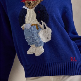 Polo Bear Knitted Sweater