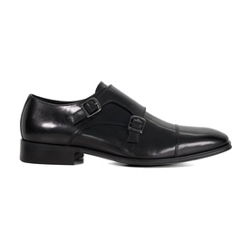 Solutions Toe Cap Double Monk Shoes