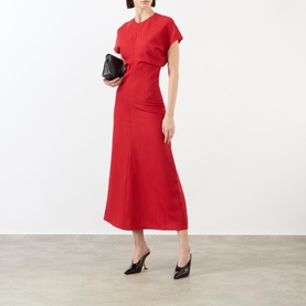 Slouch Draped Dress