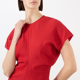 Slouch Draped Dress