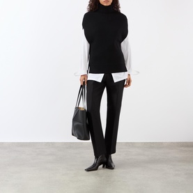 Double-Faced Knitted Cape