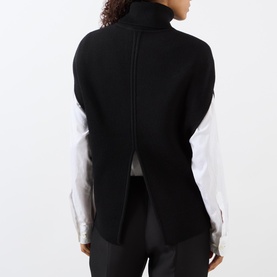 Double-Faced Knitted Cape