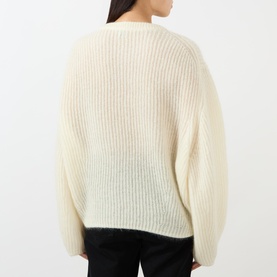 Brushed Rib Knit Sweater