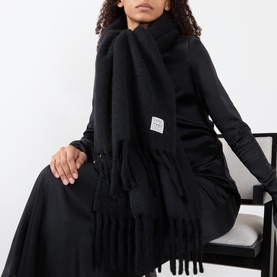 Fuzzy Fringe Scarf