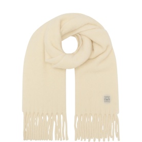Fuzzy Fringe Scarf