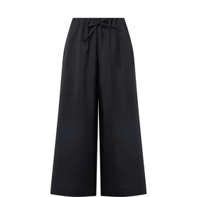 Drawstring Dinner Wide Leg Trousers