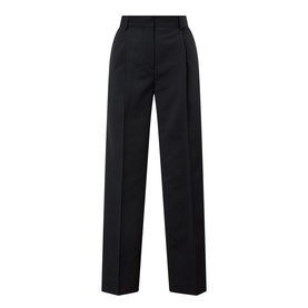 Pleated Straight Leg Trousers