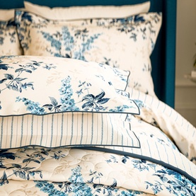 Larkspur Meadow Duvet Set Blue