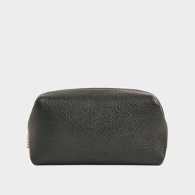 Ria Leather Zip Mini Pouch