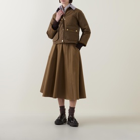 Beadnell Cropped Waxed Jacket