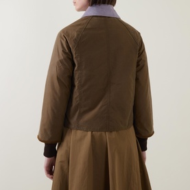 Beadnell Cropped Waxed Jacket