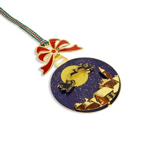 Santa Sleigh Christmas Tree Decoration