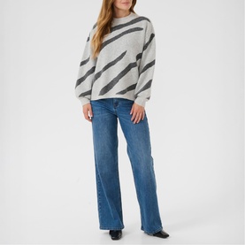 Wilma Striped Knitted Sweater