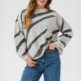 Wilma Striped Knitted Sweater