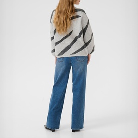 Wilma Striped Knitted Sweater