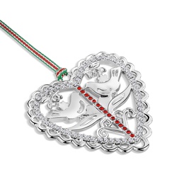 Love Birds Christmas Tree Decoration