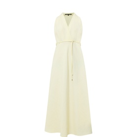 Belted Flared Dress