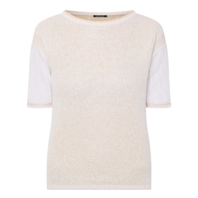 Embellished Knit Top