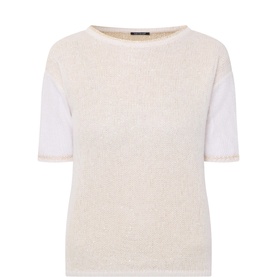 Embellished Knit Top