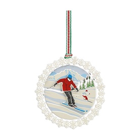 On The Piste Christmas Tree Decoration