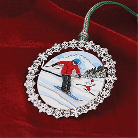On The Piste Christmas Tree Decoration