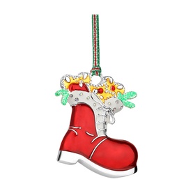 Boot With Toys Christmas Tree Decoration