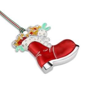 Boot With Toys Christmas Tree Decoration