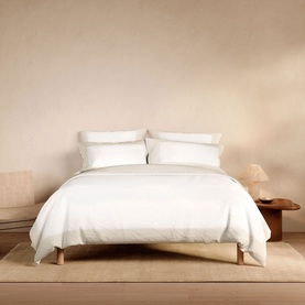 Reframed Duvet Set Milk Tea