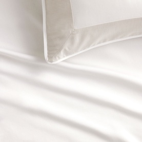 Reframed Duvet Set Milk Tea