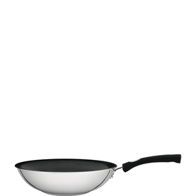 Non-Stick Stainless Steel Wok 28cm