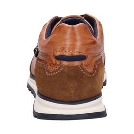 Leather Lace-Up Trainers