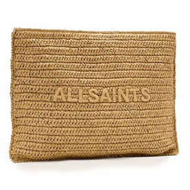 Bettina Oversized Raffia Clutch