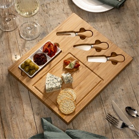 Cheese Board and Cheese Knife Set