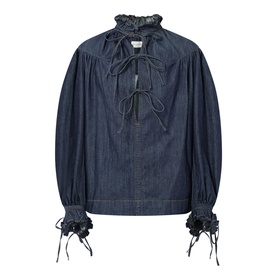 Catya Denim Blouse
