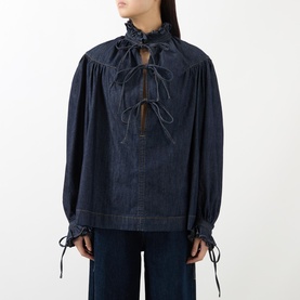 Catya Denim Blouse