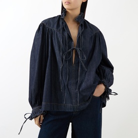 Catya Denim Blouse