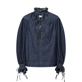 Catya Denim Blouse