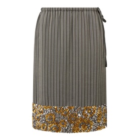 Scotts Embellished Pleated Skirt