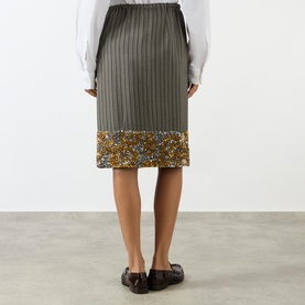 Scotts Embellished Pleated Skirt