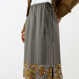 Scotts Embellished Pleated Skirt