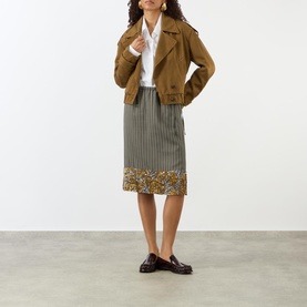 Scotts Embellished Pleated Skirt